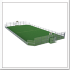 Full Size Steel Multi Use Games Area Enclosures