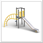 Q104 Playground Activity Climbing Frame