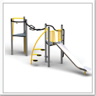 Q105 Playground Activity Climbing Frame