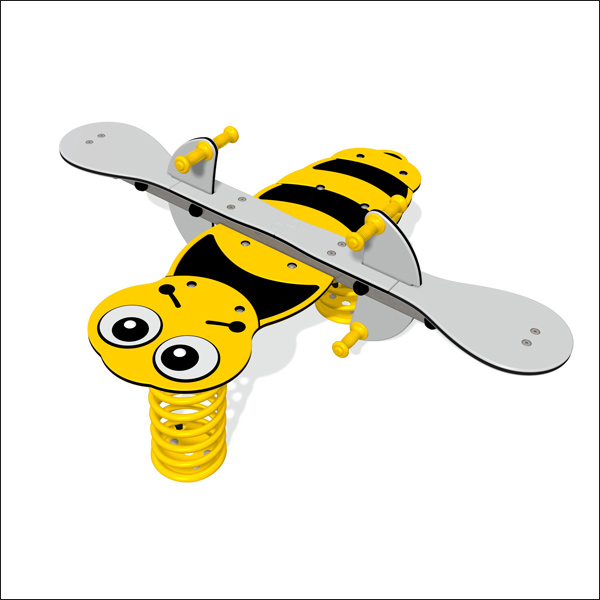 Two Person Bee Playground Seesaw
