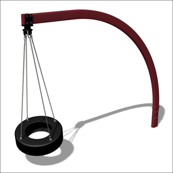 Cantilever Arm Tyre Swing