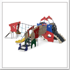 Jungle House Playground Unit MSC6418