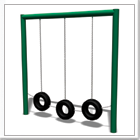 Steel Fitness Trail Equipment