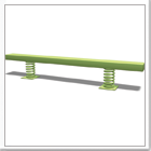 Junior Steel Sprung Balance Beam