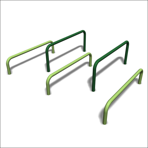 STEEL TRAIL HURDLE BARS