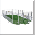 Steel Framed 12m x 24m MUGA FRE600201